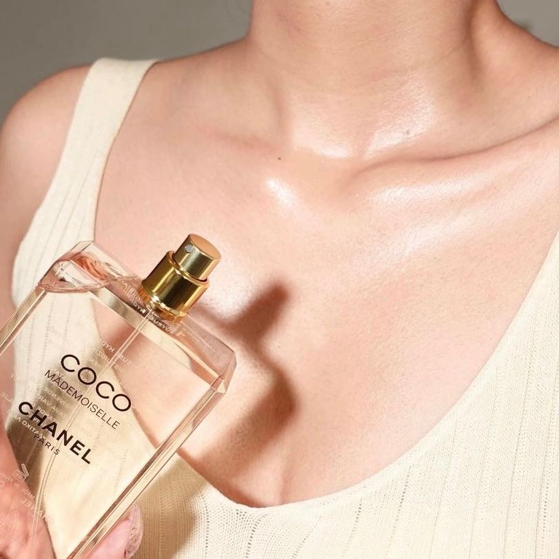 Coco chanel body oil mademoiselle online