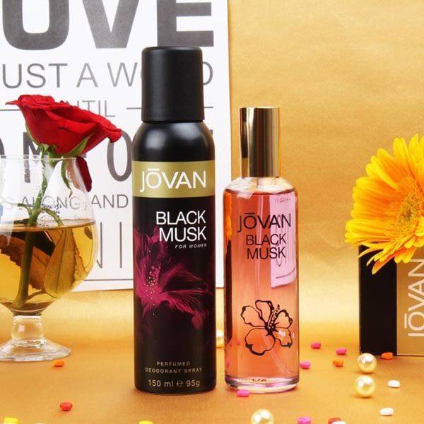 Jovan Black Musk Deodorant Spray | My Perfume Shop