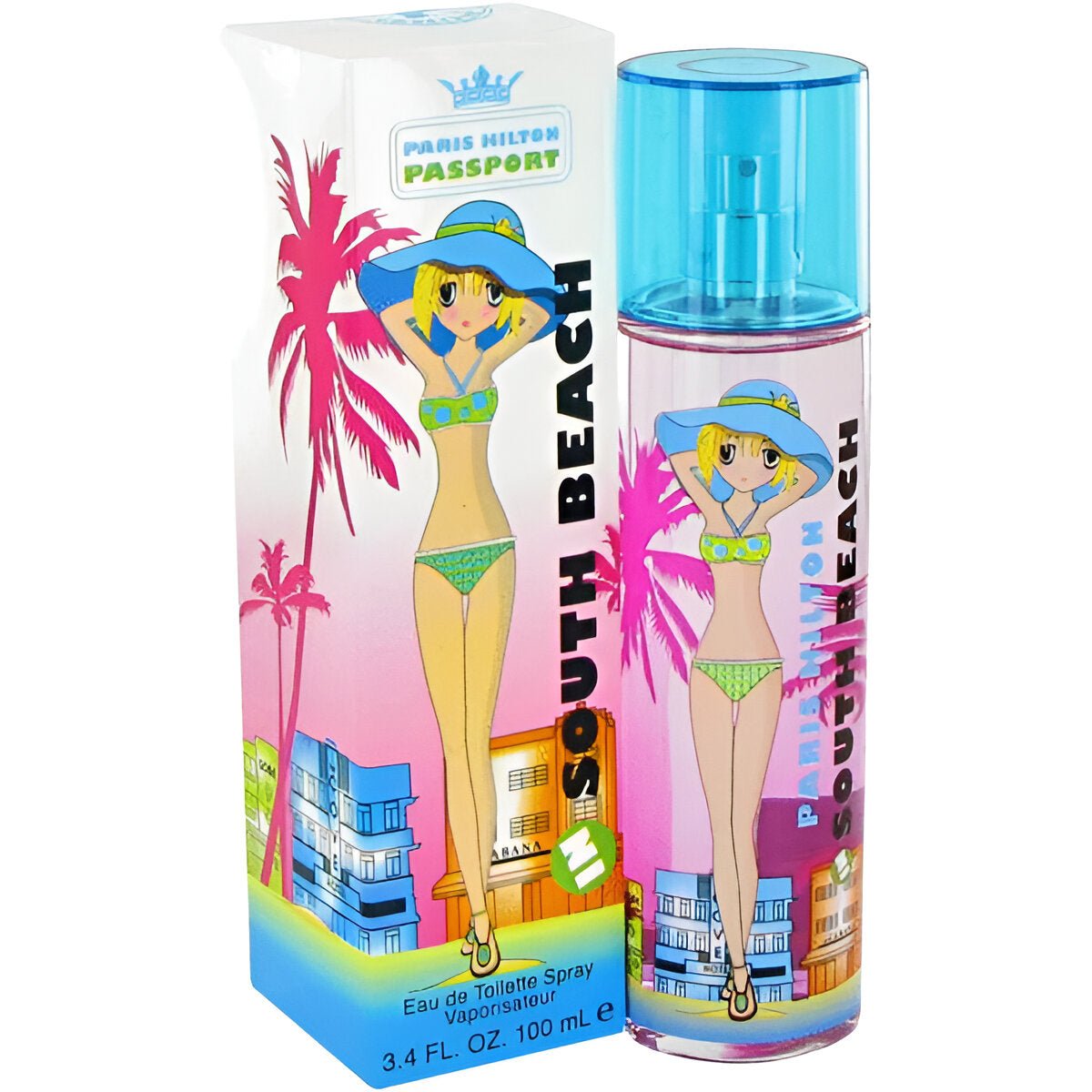 Paris Hilton Passport In South Beach Body Mist | My Perfume Shop