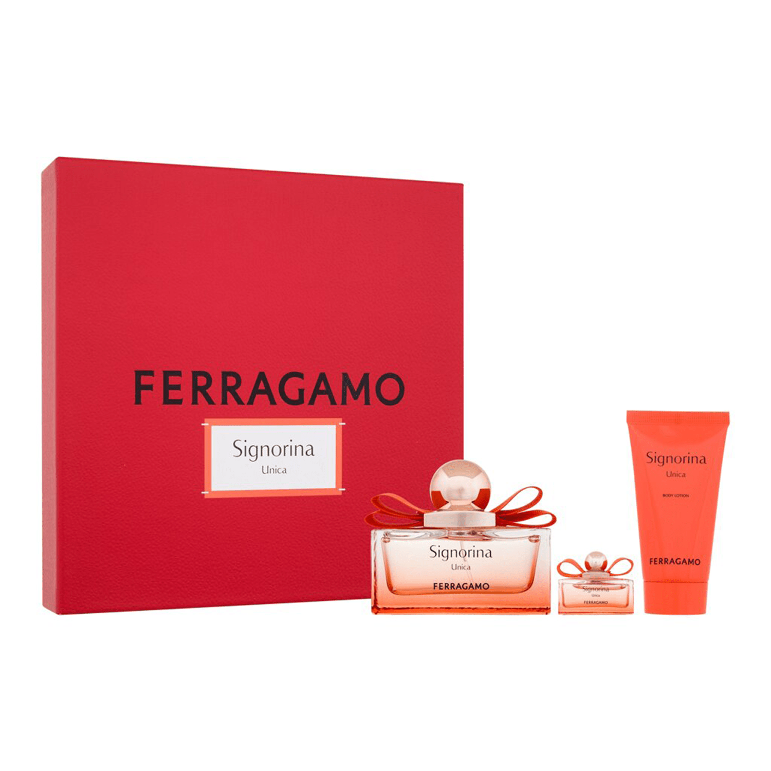 Salvatore Ferragamo Signorina Unica EDP Body Lotion Set for Women | My Perfume Shop