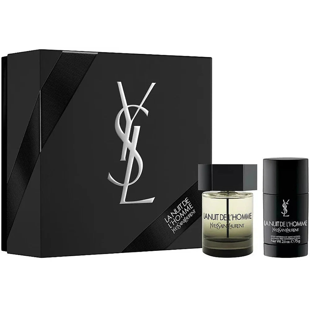 Yves Saint Laurent La Nuit De L'Homme EDT & Deo Stick Set | My Perfume Shop