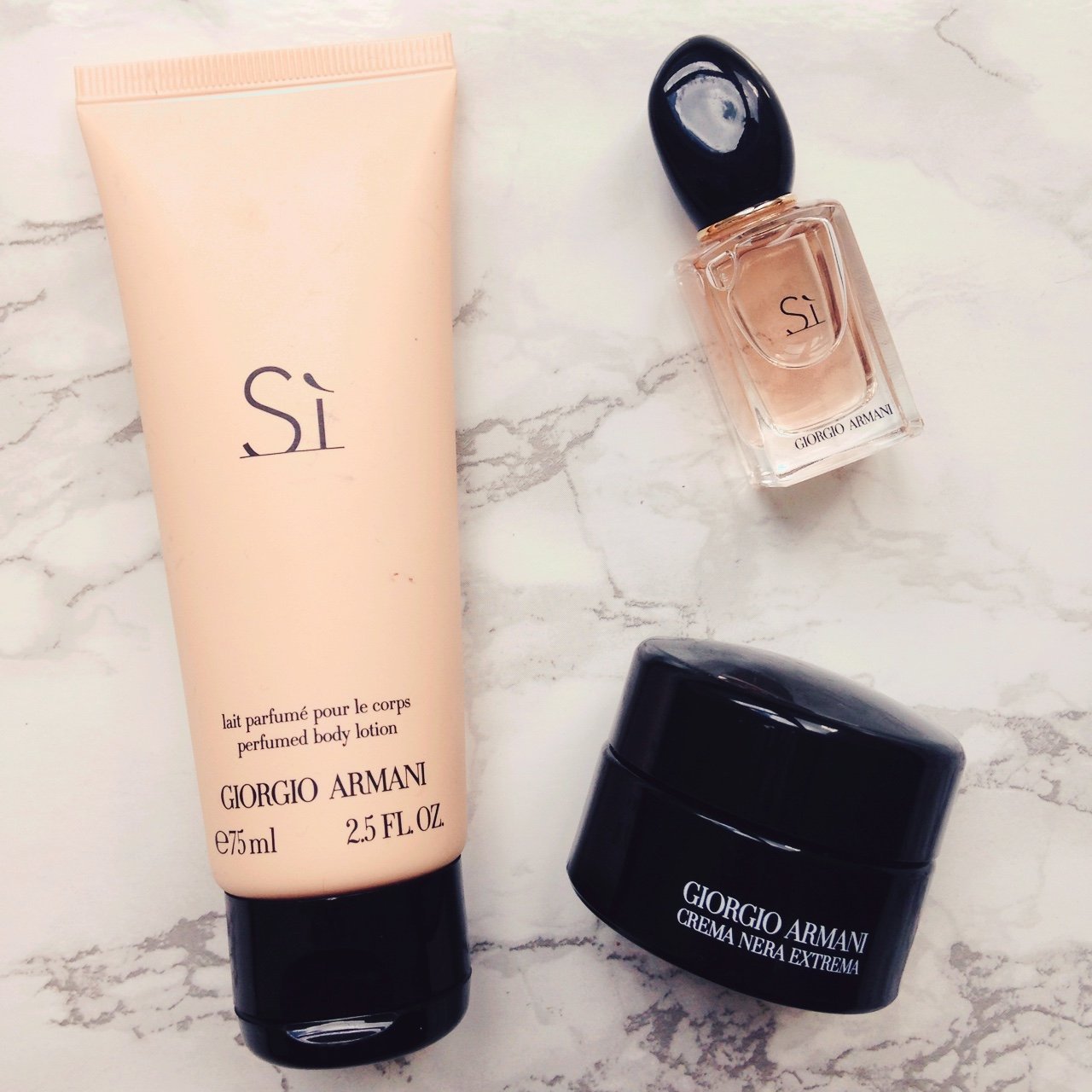 Giorgio armani si lotion best sale