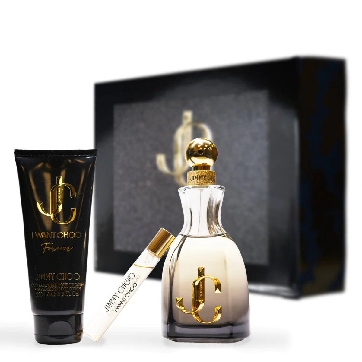 Jimmy Choo I Want Choo Forever EDP Body Lotion Indulgence Set | My Perfume Shop