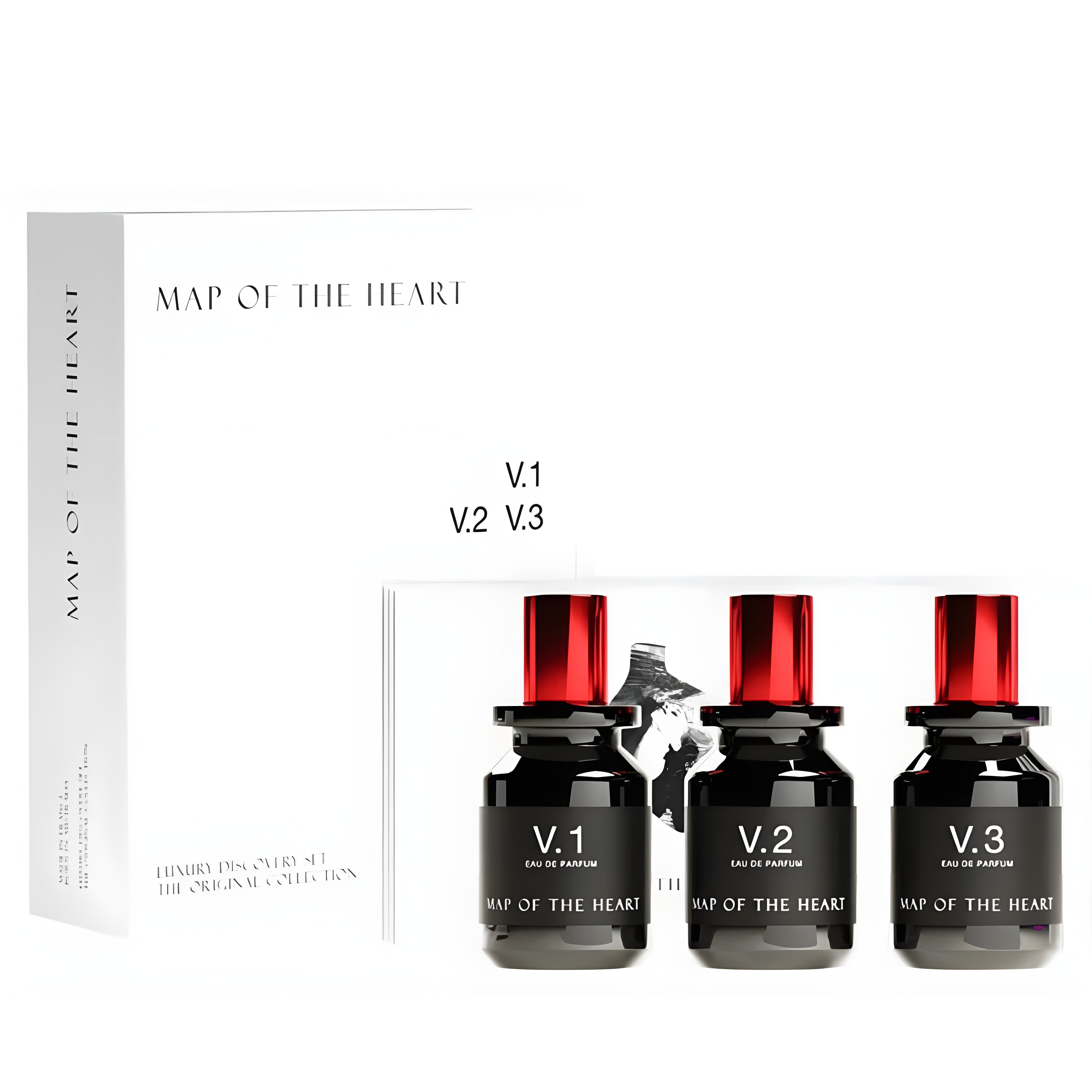 Map of the Heart Trilogy of Scents Luxury Discovery EDP Collection | My Perfume Shop