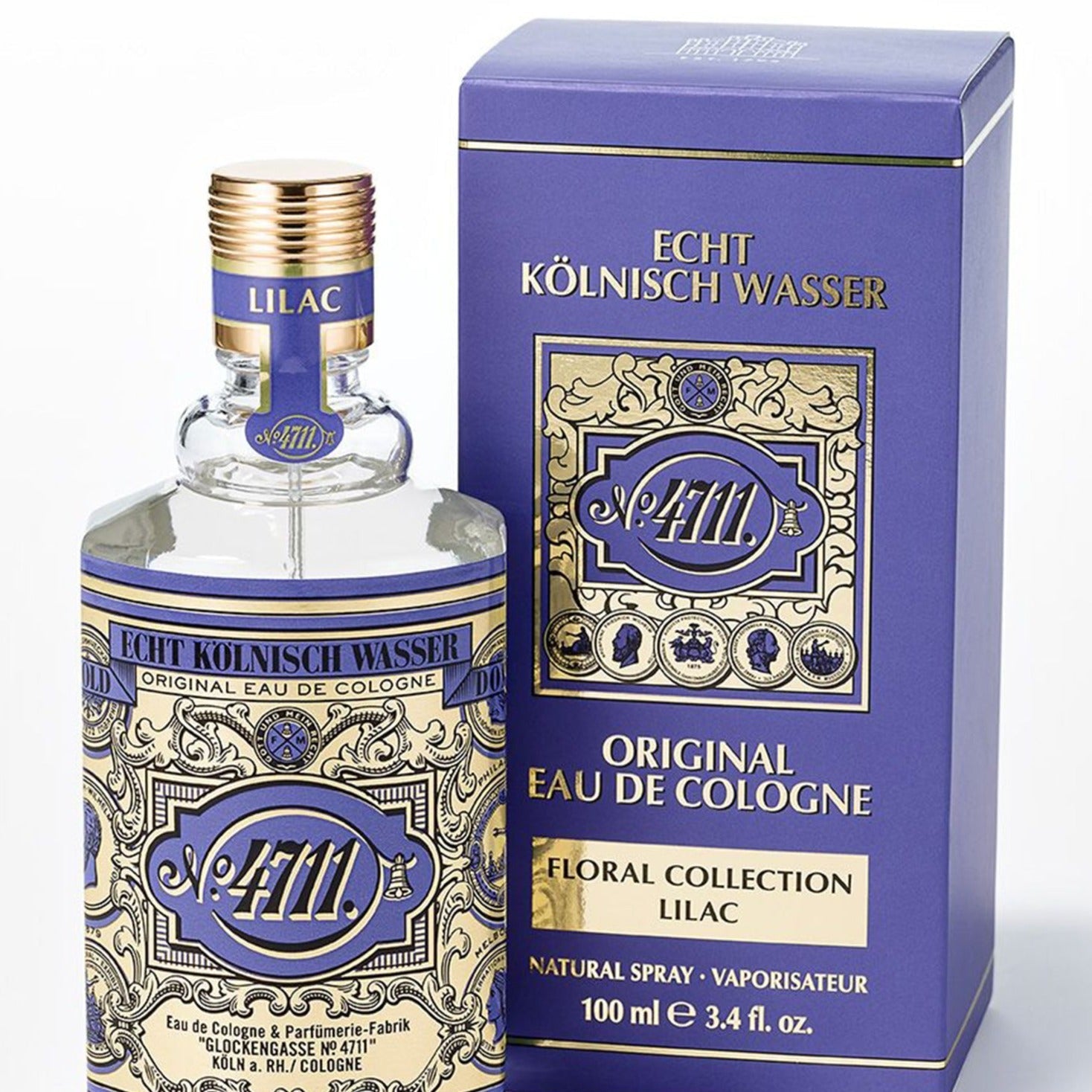 Maurer & Wirtz 4711 Original Eau De Cologne Floral Coll. Lilac | My Perfume Shop