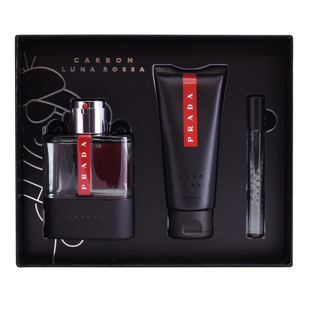 Shop Prada Luna Rossa Carbon Gift Set