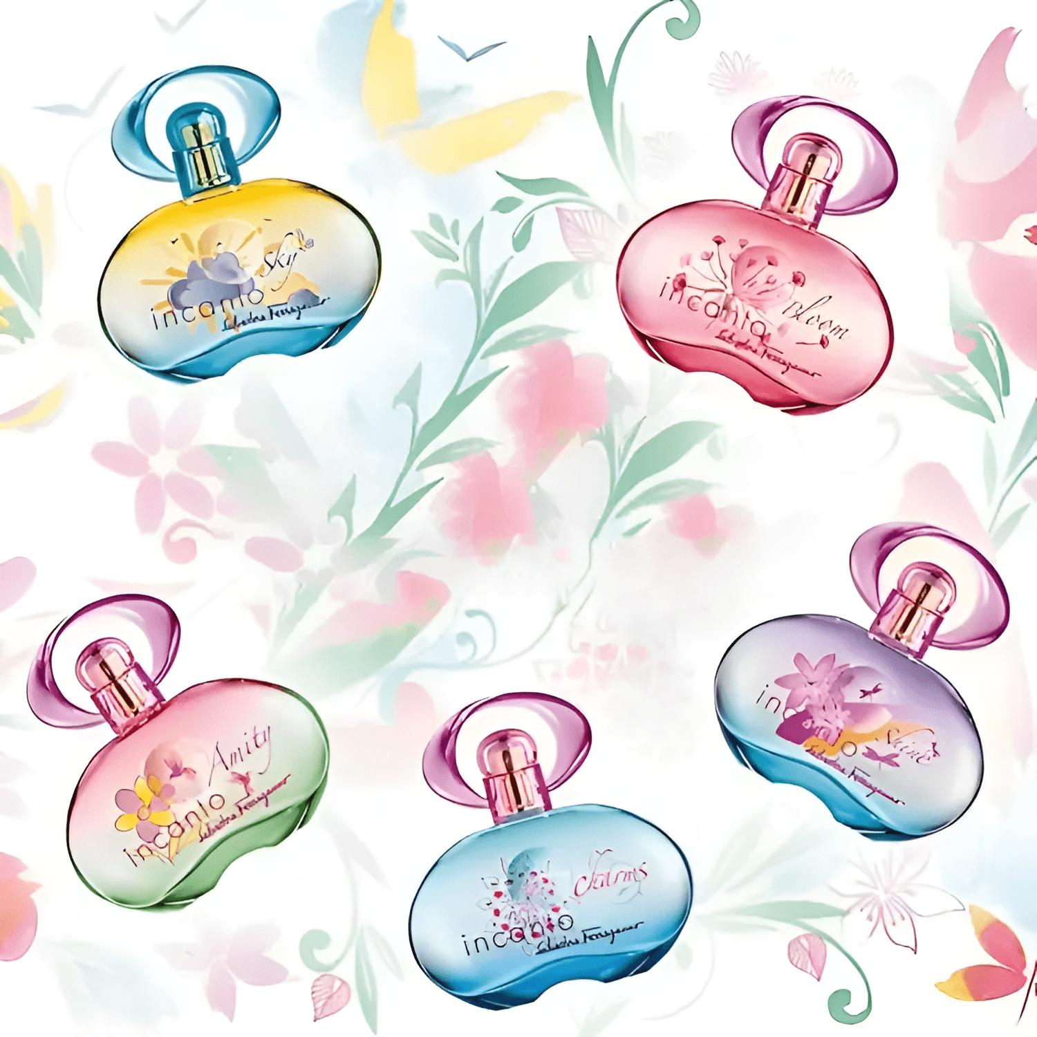 Salvatore Ferragamo Incanto Miniature Collection Set | My Perfume Shop